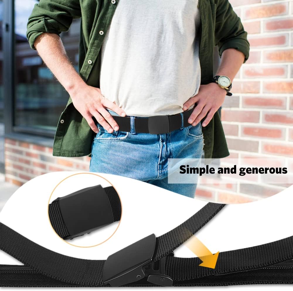 Cinturón portátil con bolsa oculta antirrobo