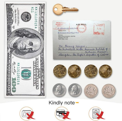 Cinturón portátil con bolsa oculta antirrobo